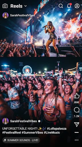 Music Festival Reel